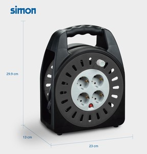10m. Cavo prolungabile a 4 prese 3x1,5mm IP20 (Simon EX921401) - Product Image 4