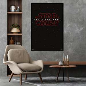 Modern Style Star Wars Episode 8 Teaser <b>Poster</b> the Last Jedi-Galaxy Wall Art - Product Image 2