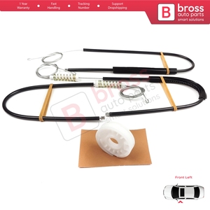 ชุดซ่อมกระจกหน้าต่าง BWR5131ชุดซ่อมด้านหน้าซ้ายสำหรับ A8 S8 Quattro MK2 D3 4E 4E2 4E8 2002-2010 4E0837461B - Product Image 5