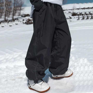 Pantalones de Snowboard de Invierno Impermeables y Cortavientos con Estampado de Talla Grande, Transpirables y Ecológicos, con Múltiples Bolsillos y Tecnología Primaloft - Product Image 2
