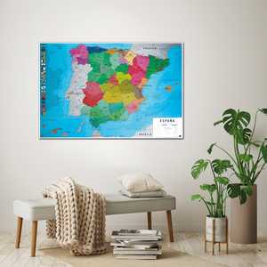 Mapa físico y político de España - Product Image 2