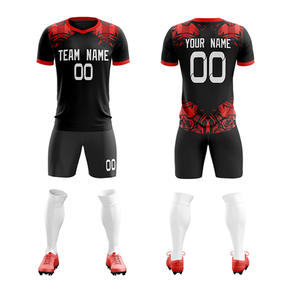 Equipo de fútbol transpirable personalizado, servicio OEM, uniforme de jugador de fútbol personalizado, camisetas de fútbol sublimadas - Product Image 6