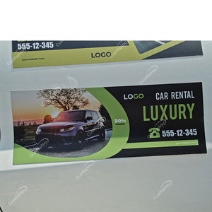 Autocollants magnétiques personnalisés pour pare-chocs de <span class=keywords><strong>voiture</strong></span>, enseignes, affiches pour entreprises, logos de véhicules automobiles, camions, autocollants en vinyle, décalcomanies magnétiques - Product Image 5