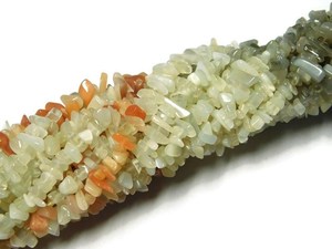 หินมูนสโตนธรรมชาติหลายเม็ดลูกปัดพลอยรูปทรงพิเศษขนาด4-5มม. สำหรับทำเครื่องประดับโดยตรงจากโรงงาน - Product Image 4