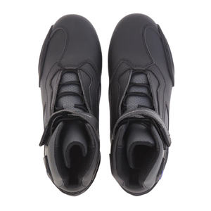 Forma Stinger Flow Motorcycle Shoe Genuine Leather Lined with PU & Rubber <b>Insole</b> Button Closure Ankle <b>Height</b> for Summer Winter - Product Image 4