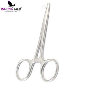 คีมห้ามเลือดสแตนเลสสตีลสำหรับผ่าตัดแบบโค้งคีมล็อกเครื่องมือผ่าตัดเครื่องมือที่ทันสมัย - Product Image 4