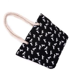 New Arrival Designer <b>Women</b> Wholesale Shopping <b>Bag</b> Casual Letter Logo Beach <b>Weekender</b> Cotton Custom Canvas Tote <b>Bag</b> - Product Image 6