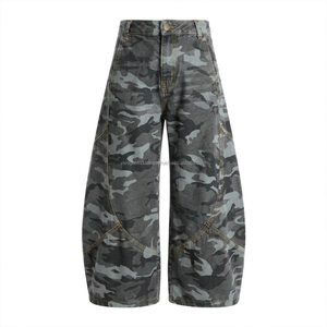 <b>14oz</b> <b>Selvedge</b> <b>Denim</b> Jeans Wholesale Custom 100% Cotton <b>Raw</b> Jeans Men Sustainable Eco Friendly <b>Denim</b> Factory Stretch Camo Jeans - Product Image 4