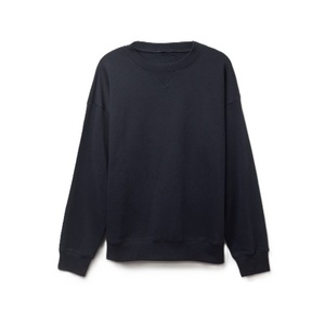 Sweat-shirt décontracté personnalisé pour homme, 100 % coton, écologique, coupe classique, col rond, couleur unie, hiver, vente en gros - Product Image 3