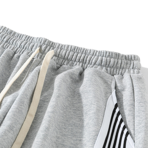 Premium Quality Custom <b>Men's</b> Casual Flared Jogger Track Pants <b>Elastic</b> Waistband Stacked Flare Sweatpants <b>Men</b> Fitness <b>Trousers</b> - Product Image 2