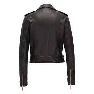 Veste en cuir pour femme, meilleure qualité, prix de gros, couleurs personnalisées, vente en gros - Product Image 3