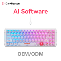 Flux 68 Mechanical RGB Hall Effect Gaming Keyboard Magnetic Switches AI Web Driver Rapid Trigger 8000Hz Polling Ultra-Fast