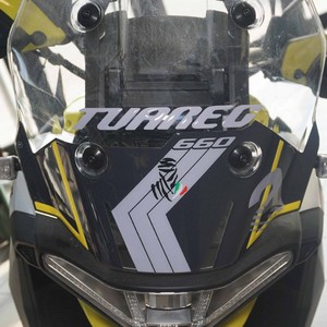 Adesivi Protettivi 3D per Cupolino Moto Compatibili con Aprilia Tuareg 660 2022-2025 - Product Image 6