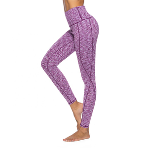 Pantalon de yoga sans couture taille haute avec tenue personnalisée Leggings de fitness GYM Leggings de yoga pour dames collants de yoga respirants leggings pour femmes - Product Image 2