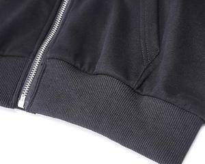 Sweat-shirts pour hommes en coton mélangé respirant, effet délavé à l'acide, idéal pour la superposition et le style délavé - Product Image 5