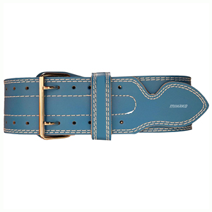 Vente chaude en cuir de vachette Gym ceinture d'haltérophilie Double broche boucle Powerlifting sueur ceinture Fitness équipement de sécurité - Product Image 6