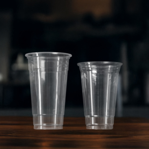 Vasos Desechables Transparentes de Plástico PP Ecológico de Pared Simple con Tapas de 95 mm de Diámetro para Café Frío y Bebidas al por Mayor - Product Image 2