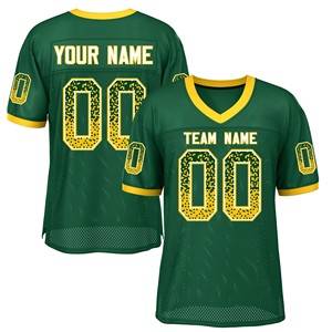 Custom Performance Short Sleeve Breathable Football Shirt | American Football Jersey 100% Polyester Unisex Adult - Product Image 5