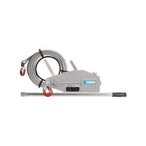 Steel Construction Winch JK Model Manual Rope Winch with Steel Wire Hand or Pneumatic Powered for <b>Boats</b> Autos and Cranes - Product Image 1