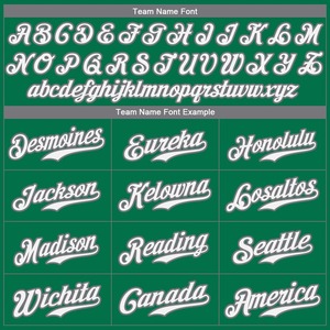 Jersey Baseball hari Kelly putih putih asli kustom Hari St. Patrick - Product Image 5