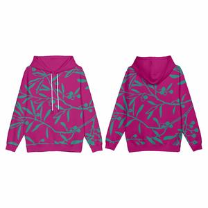 Sublimación personalizable OEM Sudadera con capucha de gran tamaño para mujer Hombro caído Unisex Tallas grandes Longitud corta Diseño elegante - Product Image 2