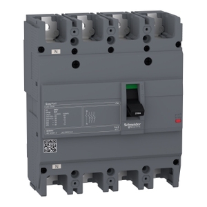 Interruttore Automatico Scatolato SCHNEIDER ELECTRIC Easypact EZC250H-TMD 125A a 4 Poli - Prodotto 3D - Product Image 1