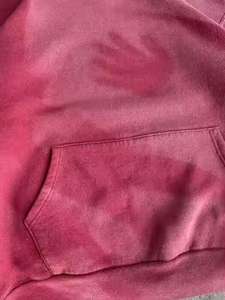 เสื้อฮู้ดซักลายสำหรับทุกเพศเสื้อผ้าแนวสตรีท3D วินเทจสำหรับฤดูหนาวผ้าเฟรนช์เทอร์รี่ซักได้ตามต้องการขนาด100% - Product Image 4