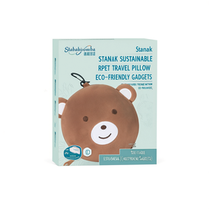 Cuscino da Viaggio Sostenibile Stanek in RPET, Gadget Ecologici - Product Image 2