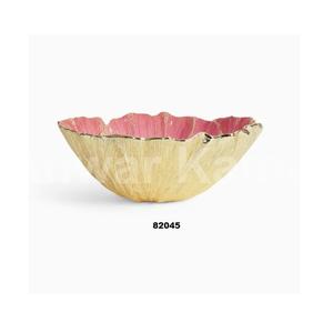 ชามอลูมิเนียมสีเงินทรงกลมสำหรับตกแต่งโต๊ะรับประทานอาหารและของตกแต่งชิ้นกลาง - Product Image 6