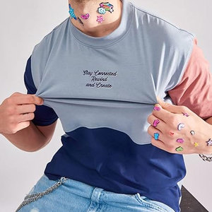 Nouveau T-shirt décontracté à la mode, style personnalisé, T-shirt à manches courtes pour homme, bonne qualité, vêtements de rue, T-shirts pour homme - Product Image 2