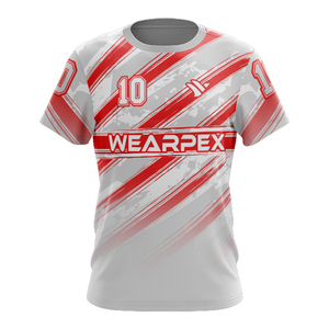 Conjunto de Uniformes de Fútbol Personalizados, Conjunto de Camisetas de Fútbol de Poliéster Seco, Uniforme de Fútbol Unisex para Adultos con Logotipo Impreso - Product Image 2