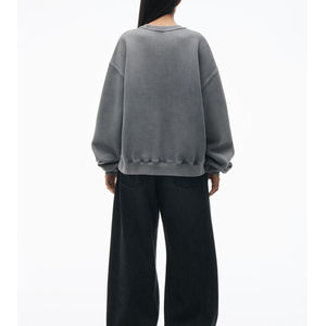 Sudadera de Moda Urbana de Manga Larga para Mujer, Talla Grande, Personalizada de Alta Calidad, MOQ Bajo - Product Image 4