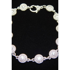 Favoloso. 925 in argento Sterling & CZ Set in oro placcato gioielli pregiati per feste e matrimoni realizzati artigianalmente in Thailand - Product Image 3