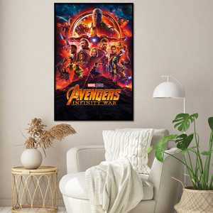 Póster de una sola hoja con diseño moderno de Avengers Infinity War para decoración de pared - Product Image 5