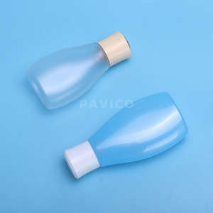 ขวดโทนเนอร์สำหรับสัตว์เลี้ยงขนาด80มล. 100มล. ภาชนะเครื่องสำอางทรงแบนสีขาวพร้อมฝาเกลียวสำหรับเซรั่มดูแลผิวน้ำยาล้างเครื่องสำอาง - Product Image 1