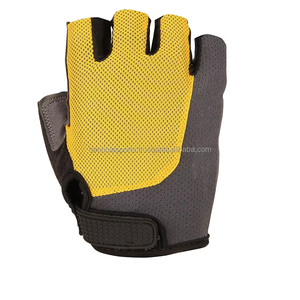 Unisex Neoprene <b>Cycling</b> <b>Gloves</b> Anti-Slip Half-Finger Pad Leather <b>Gloves</b> Best Quality Custom Sports Gear <b>for</b> Men and <b>Women</b> - Product Image 5