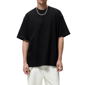 Gran oferta de camisetas de algodón 100% para hombre, ropa de calle de alta calidad, camiseta de moda, ajuste holgado, estilo informal, diseño en blanco de Pakistán - Product Image 2