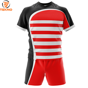 Uniforme de rugby 2025 le plus vendu à un prix raisonnable Impression par sublimation Conception de logo personnalisé Uniforme de rugby unisexe Service OEM - Product Image 1