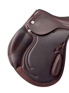 อานม้าหนังแท้คุณภาพส่งออกสำหรับกระโดดข้ามเครื่องกีดขวาง ผลิตโดยผู้ผลิตอานม้าสำหรับกระโดดข้ามเครื่องกีดข้าม - Product Image 3