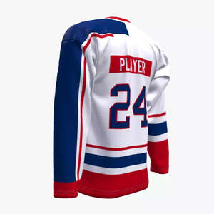 Último Diseño de Jersey de Hockey sobre Hielo, Jersey de Hockey sobre Hielo de Color Sólido, Jersey al Por Mayor al Mejor Precio - Product Image 3
