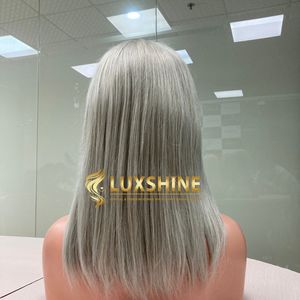 bob <b>Wigs</b> Human Hair Lace Front Glueless Full Lace <b>Wig</b> Raw Vietnamese Hair Luxshine Ruby Virgin Hair - Product Image 6