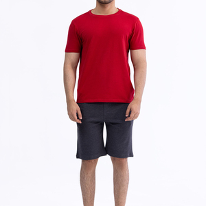 Ringer เสื้อยืดแขนสั้นสีดำแนวยาวสำหรับผู้ชายเสื้อยืดฮิปฮอปสำหรับผู้ชายขายส่ง - Product Image 1