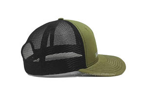 Gorras Trucker con Logotipo Bordado 2D, Ropa Deportiva Unisex, Gorra Verde de Malla Ajustable, 100% Algodón, Moda para Exteriores - Product Image 5