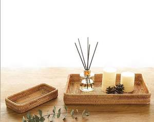 ถาดหวายสำหรับเสิร์ฟพร้อมดีไซน์สุดสร้างสรรค์ถาดหวายดีไซน์สุดสร้างสรรค์งานแฮนด์เมด - Product Image 5