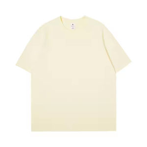 Promotion T-shirt uni pour homme, coupe décontractée, 100% coton, impression de logo personnalisé, respirant, anti-froissement, séchage rapide, manches courtes - Product Image 4