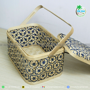 Esenciales de almacenamiento de productos de venta caliente: cestas de bambú ecológicas de Vietnam con alta calidad - Product Image 2