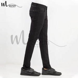 กางเกงยีนส์ทรงตรงเอวกลาง รุ่นใหม่ล่าสุด ดีไซน์โดดเด่น ระบายอากาศได้ดี สวมใส่สบาย คุณภาพพรีเมียม บริการ OEM สีต่างๆ ปี 2025 - Product Image 2