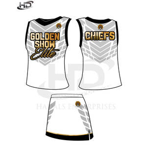 Nuevo estilo Ropa deportiva Uniforme de porristas Recién llegado Spandex Poliéster Hecho Uniforme de porristas - Product Image 4