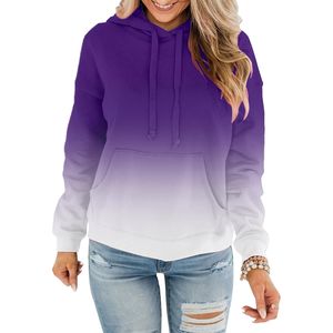 Sweat à capuche pour femme de qualité supérieure de couleur unique Sweat à capuche pour femme à séchage rapide avec imprimé personnalisé - Product Image 1