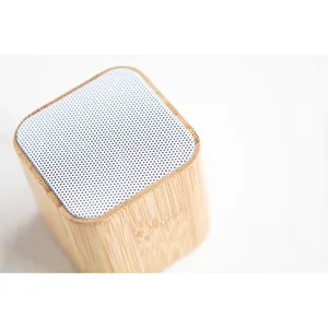 Altoparlante Ecologico in Bambù Cuboo, Gadget Sostenibile in Legno, Modello Cina 42208_AP800532 - Product Image 2
